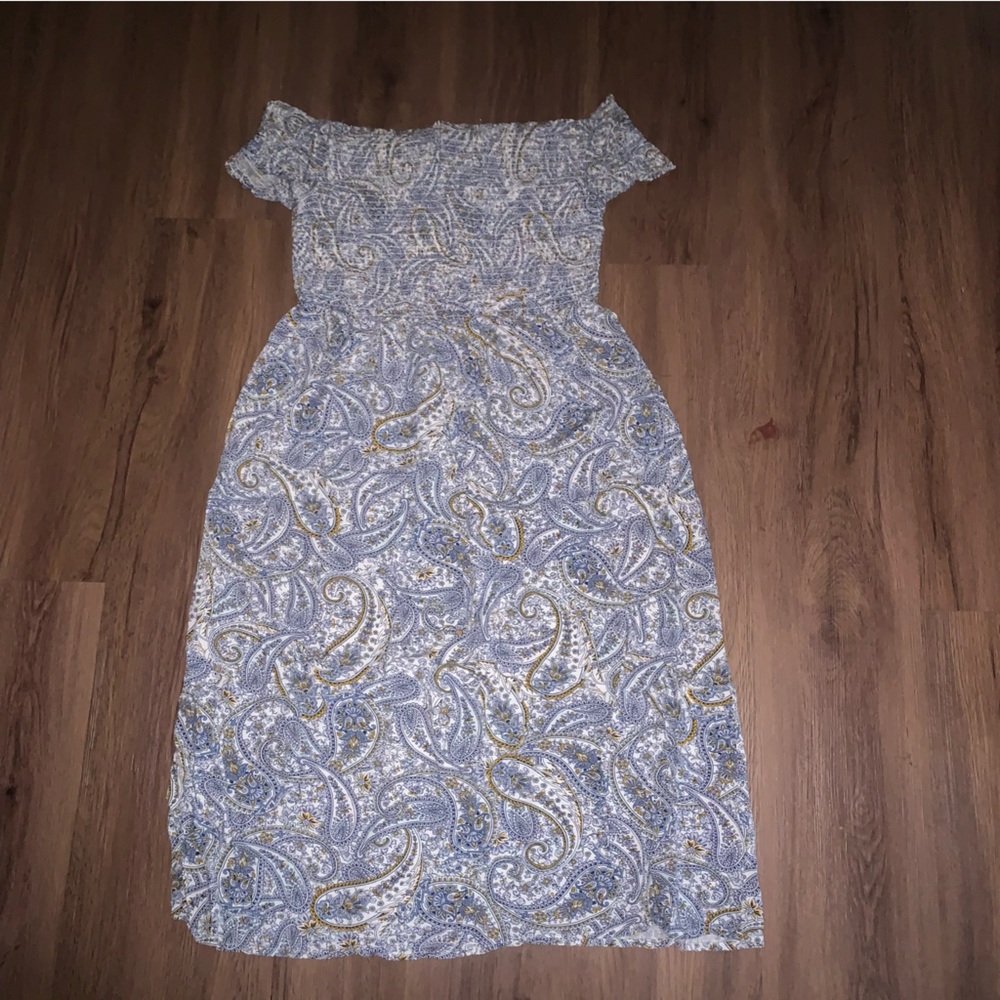 Off the shoulder dress